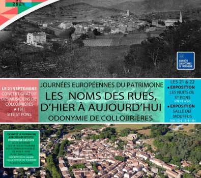 Exposition „Les noms des rues d’hier à aujourd’hui“ – Journées européennes du Patrimoine